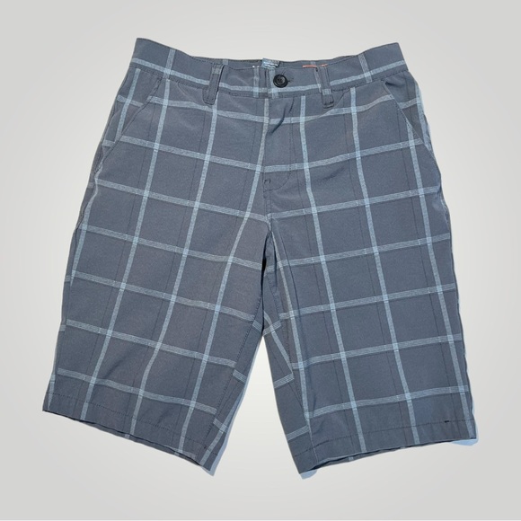 Urban Pipeline Superflex Flat Front Plaid Shorts - Picture 4 of 16